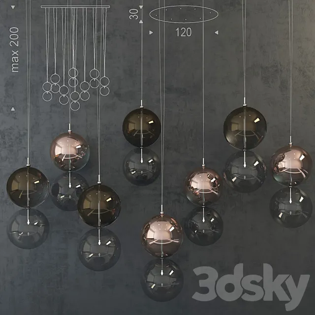 Apollo lamp-Cattelanitalia 3DModel