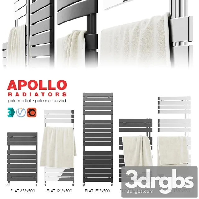 Apollo Palermo Radiators Towels 3D Model Free