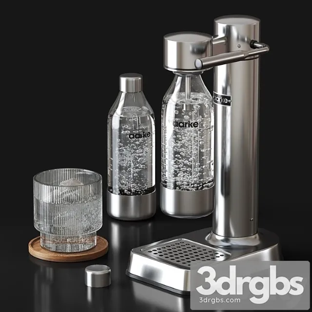 Apparatus for Carbonating Water Aarke Carbonator II 3D Model Free