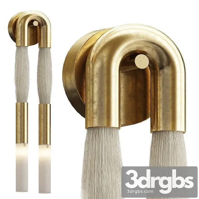 Apparatus Horsehair Wall Lamp 3D Model Free