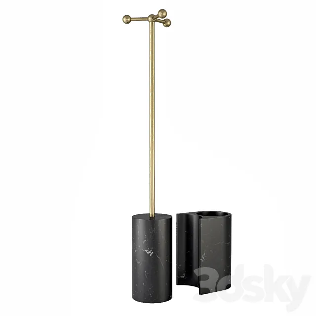 Apparatus Neo Hal Tree Umbrella Stand 3D Model