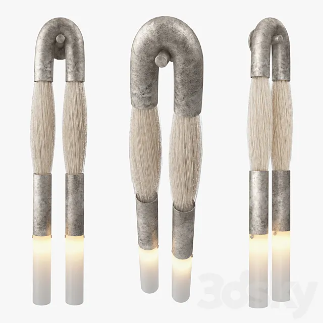 Apparatus studio - Horsehair sconce Free Download