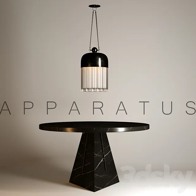 APPARATUS | TASSEL19 | PORTAL DINING TABLE MARBLE 3D Model