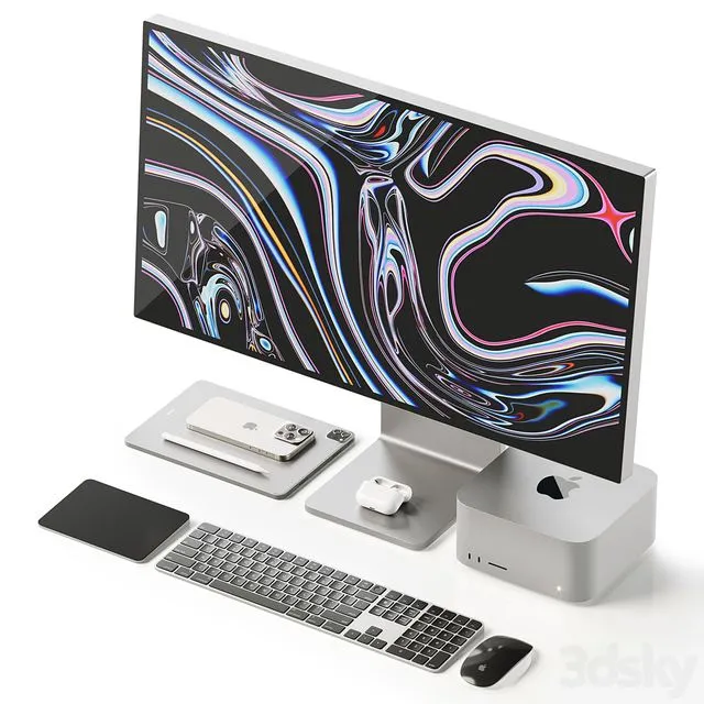 Apple Collection 3D Model
