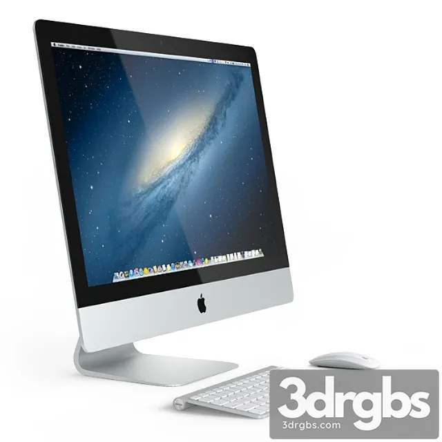 Apple iMac 2 3D Model Free