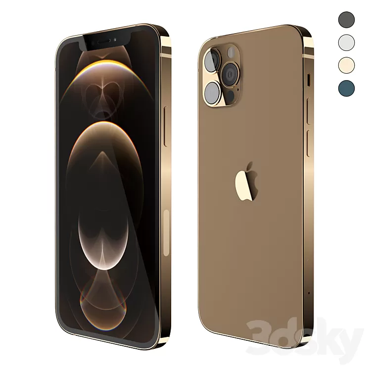 Apple iPhone 12 Pro 3D Model