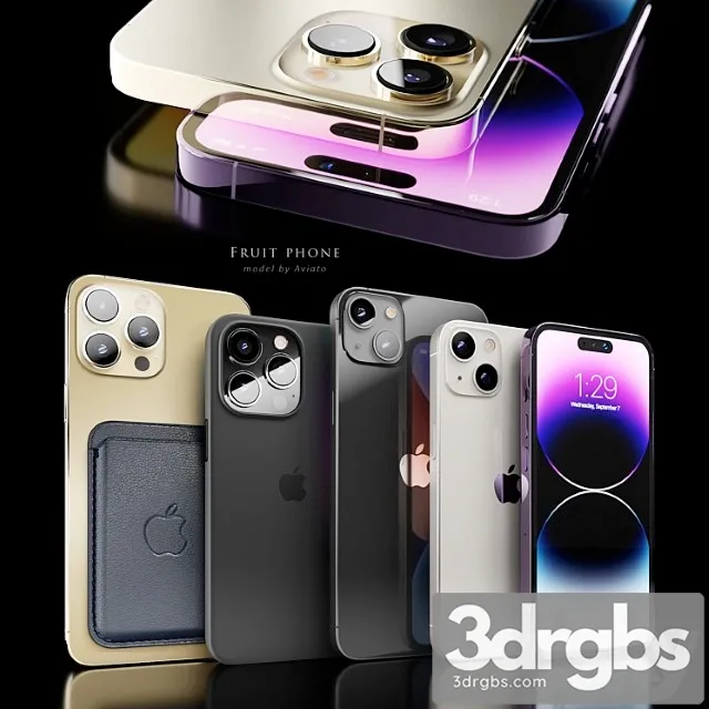 Apple Iphone 14 3D Model Download