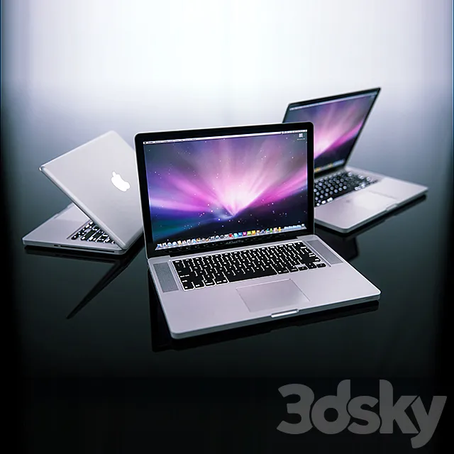 Apple MacBook Pro 15 '' 3D Model