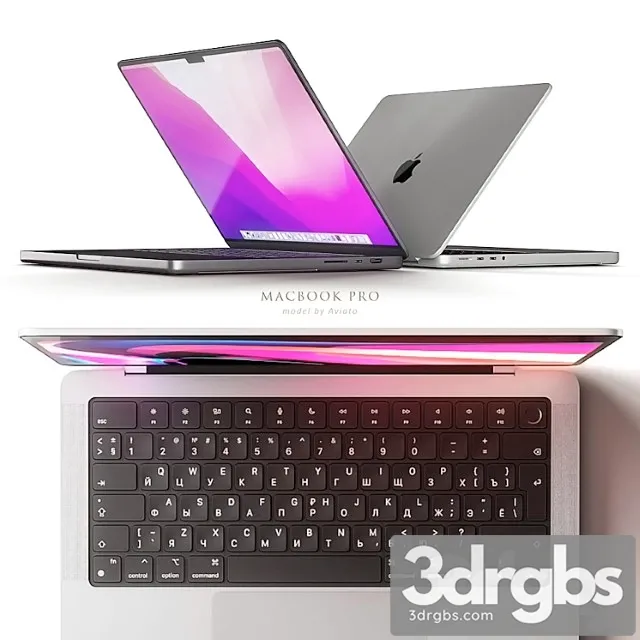 Apple Macbook Pro 2021 3D Model Download