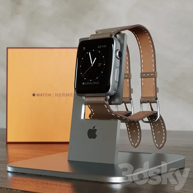 Apple Watch HERMES Edition 3DModel