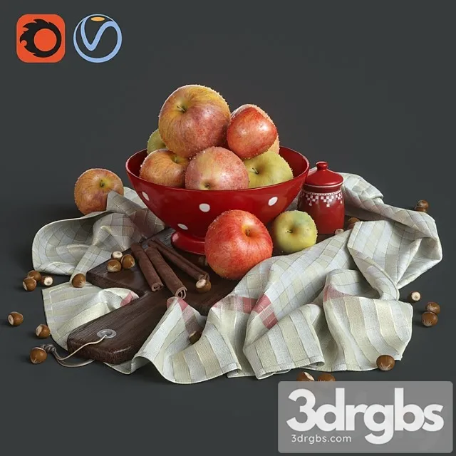 Apples_222 3D Model Free