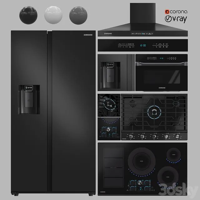 Appliance Collection SAMSUNG 3D Model