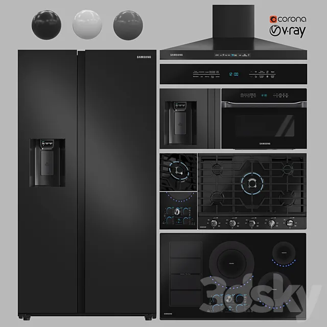 Appliance Collection SAMSUNG 3DModel
