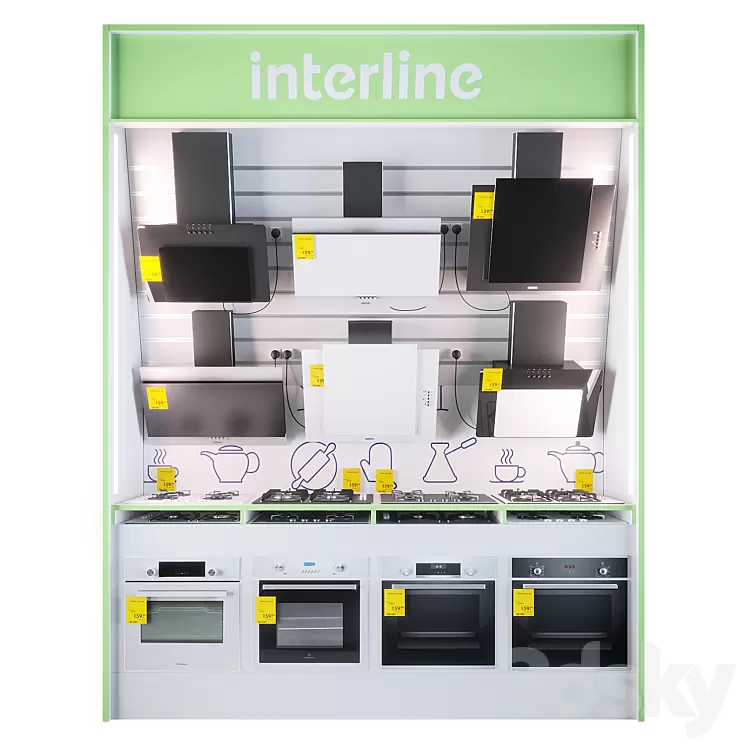 Appliance store 3D Model