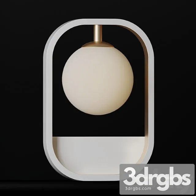 Applique murale avola - gold and silver 3D Model Free