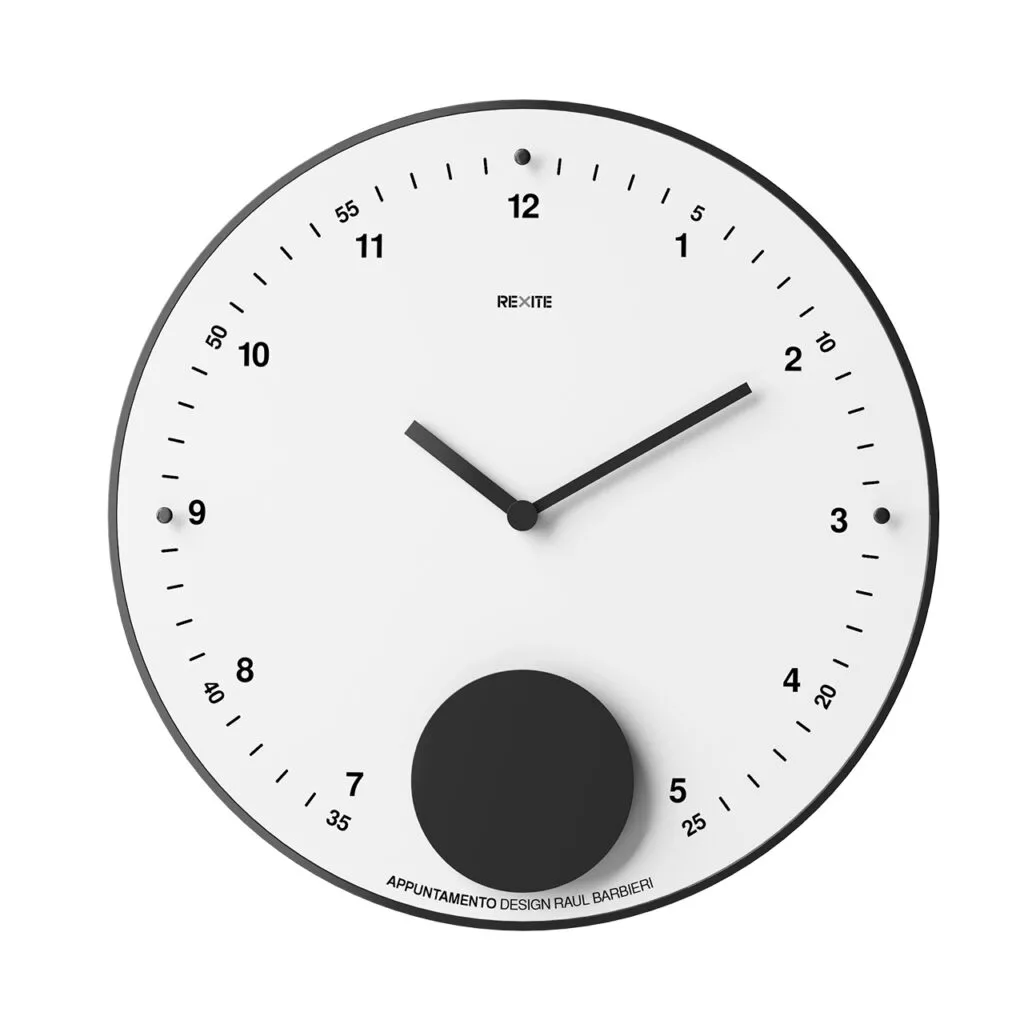 Appuntamento Wall-Mounted Clock by Rexite