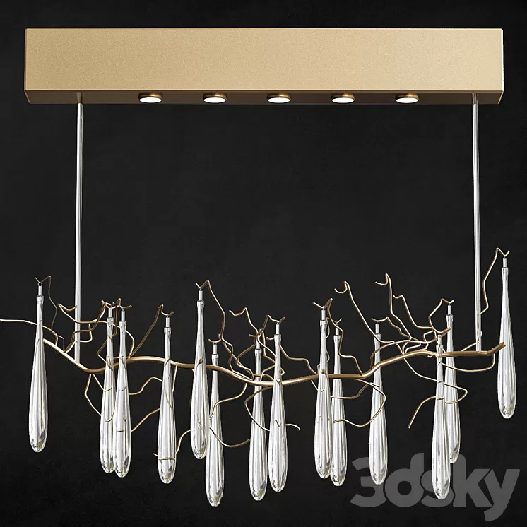 Aqua by Serip Organic Lighting 3D Model