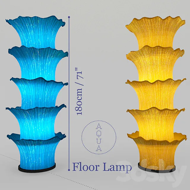 Aqua-Creations Floor Lamp 3D Model
