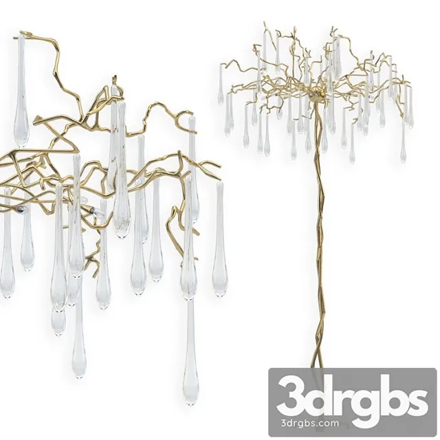 Aqua Floor Lamp by Serip Lighting 3D Model Free