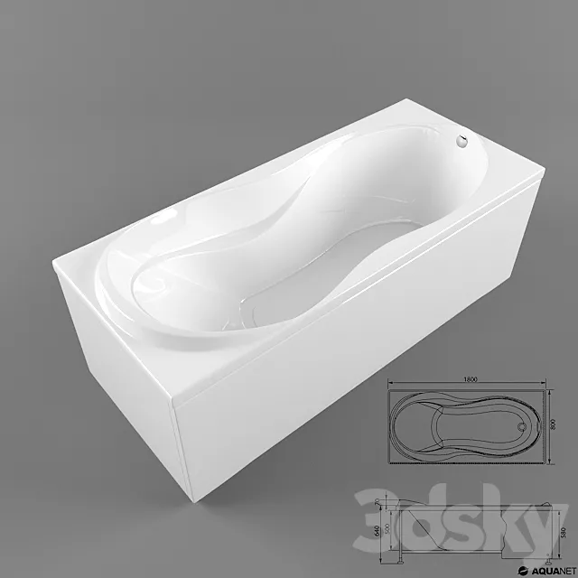 Aquanet _ Grenada 3D Model