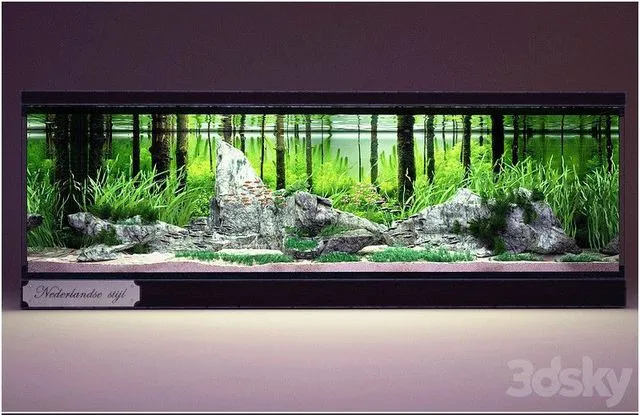 Aquarium 002 3D Model