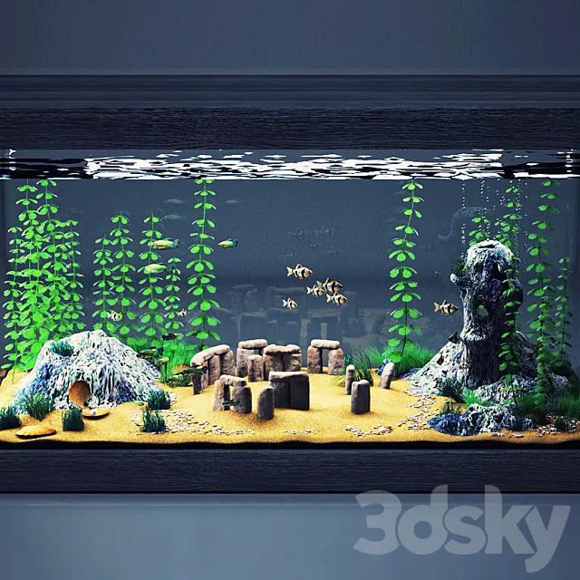 Aquarium 3D Model