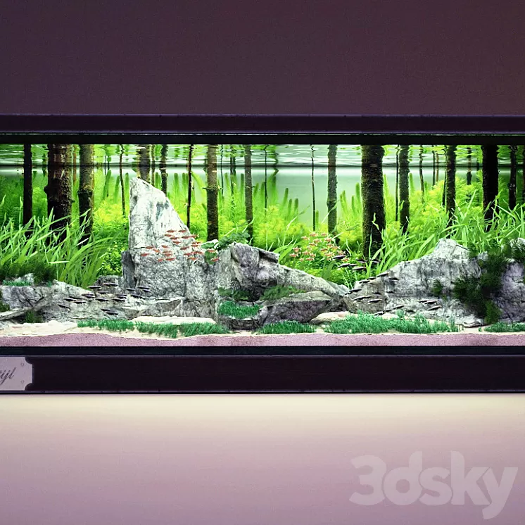 Aquarium 3D Model
