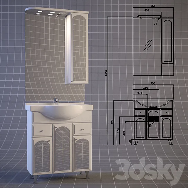 Aquaton _ EMILIA 75 3DModel