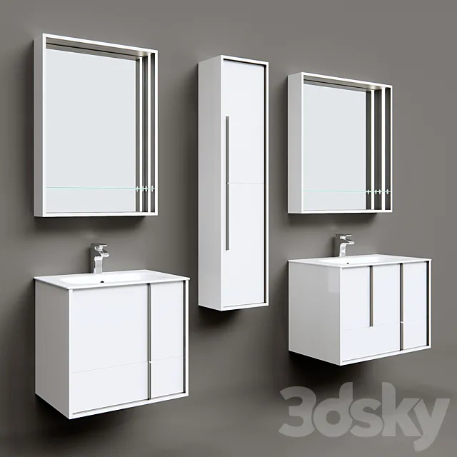 Aquaton Riviera 60 and Riviera 80 3D Model