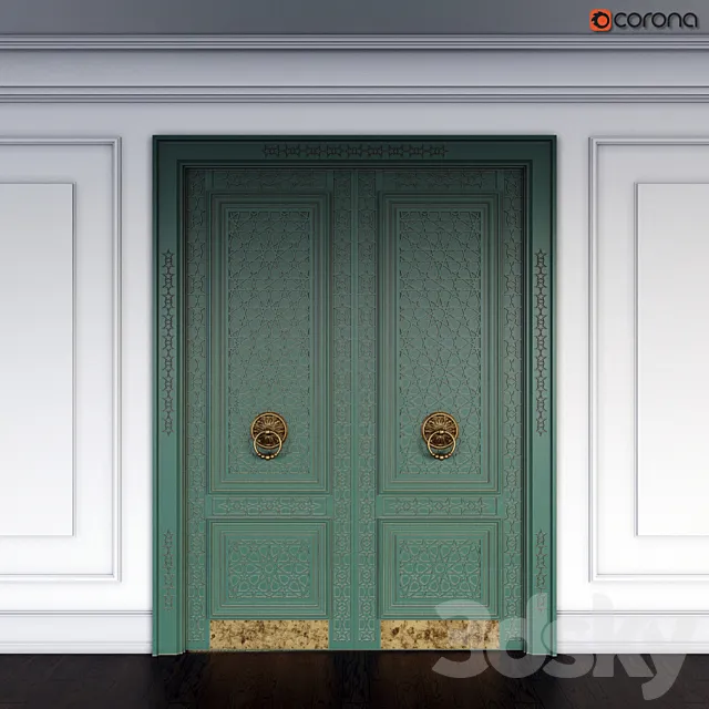 Arab door 3D Model