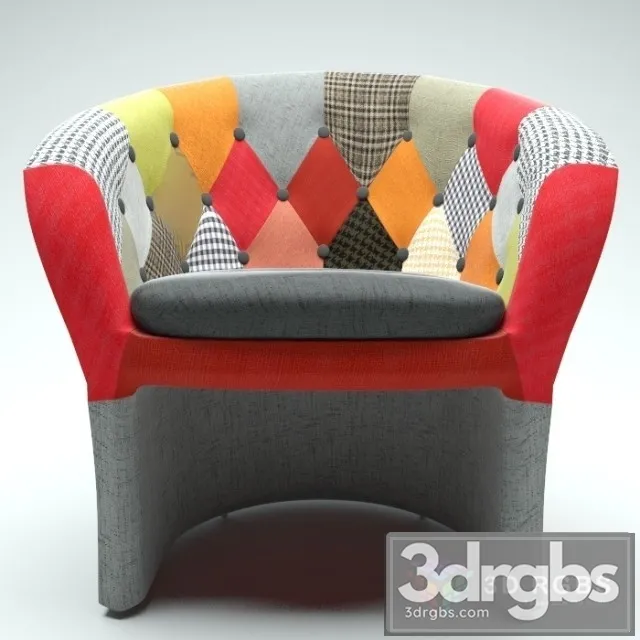 Arabella Armchair 3D Model Free
