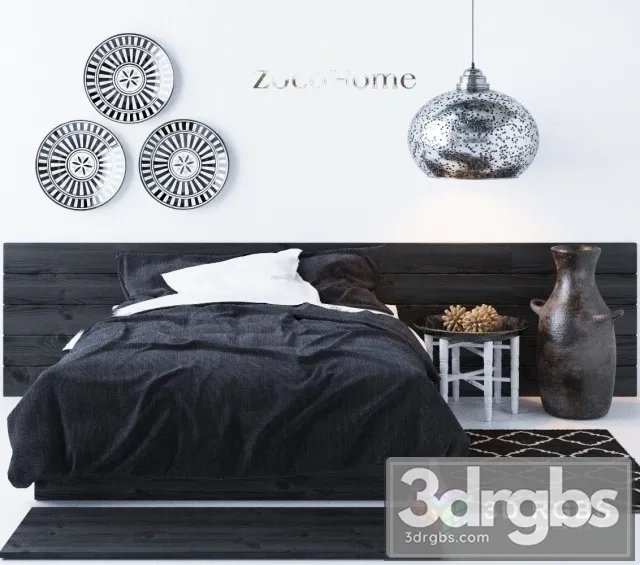 Arabian Bed 3D Model Free