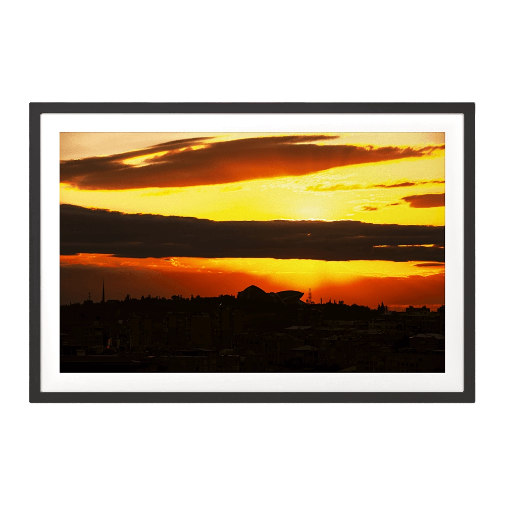 ArArArt - Picture #01 Sunset in Yerevan 3D Model