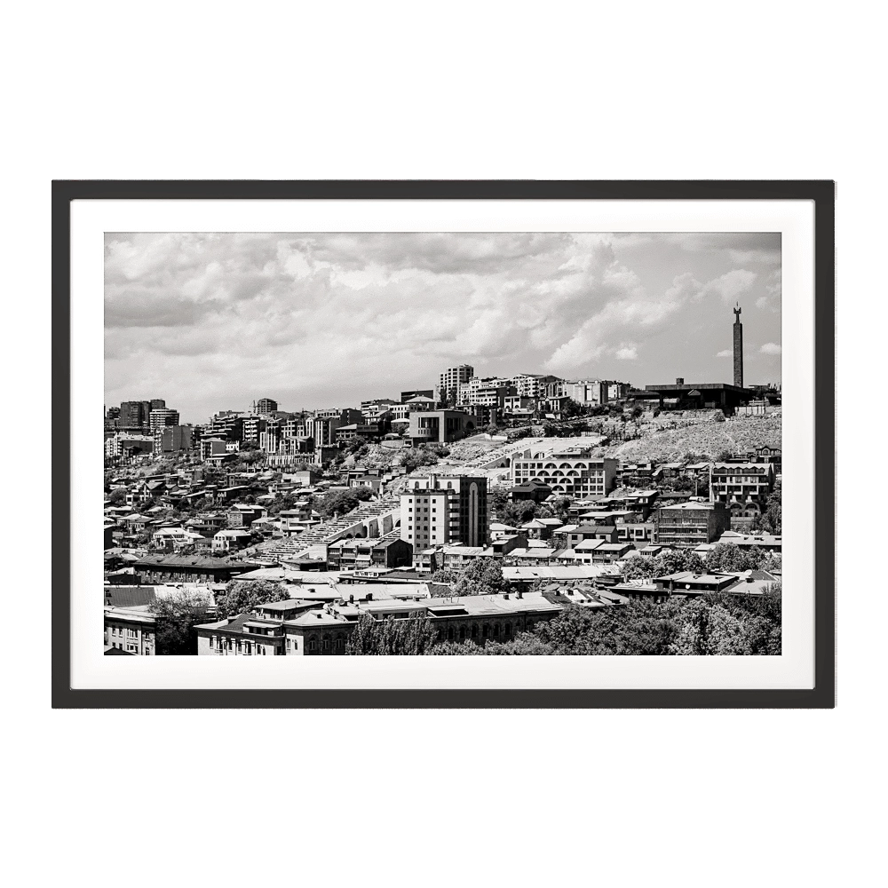 ArArArt - Picture #012 Yerevan Cityscape in b&w 3D Model