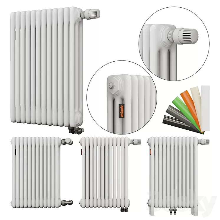 Arbonia Radiators set (three-tube)