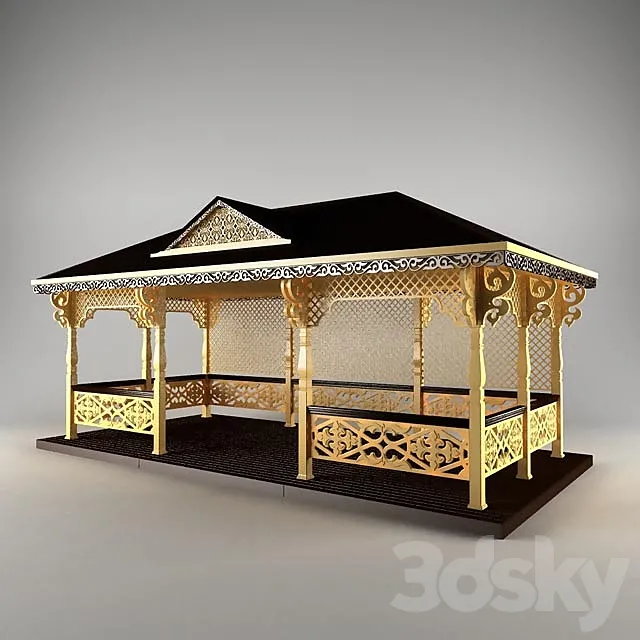 Arbor wood 3D Model