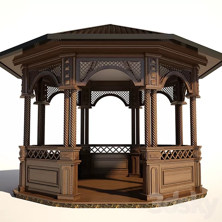 Arbour 3D Model