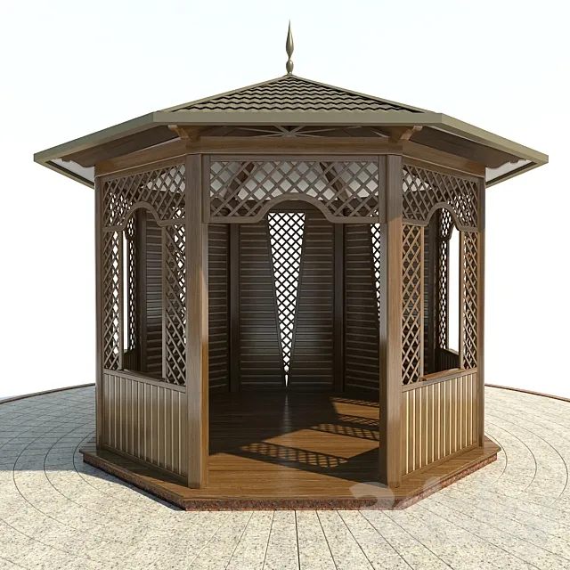 Arbour № 3 3D Model