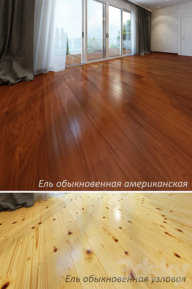 Arbutus and Spruce nodal 3D Model