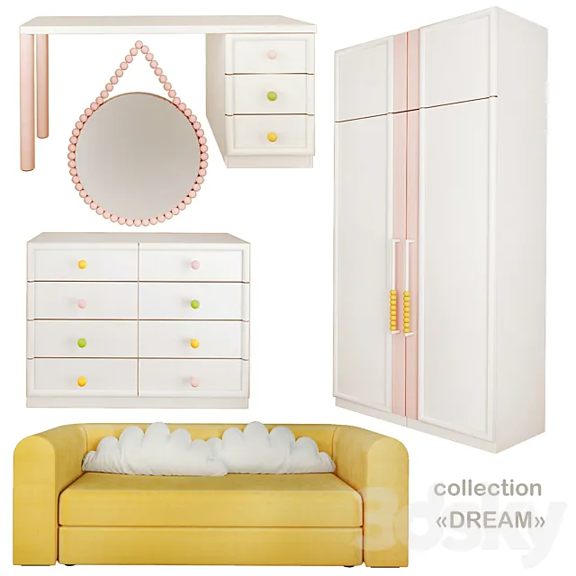 Arbuzov Studio Dream Collection 3D Model