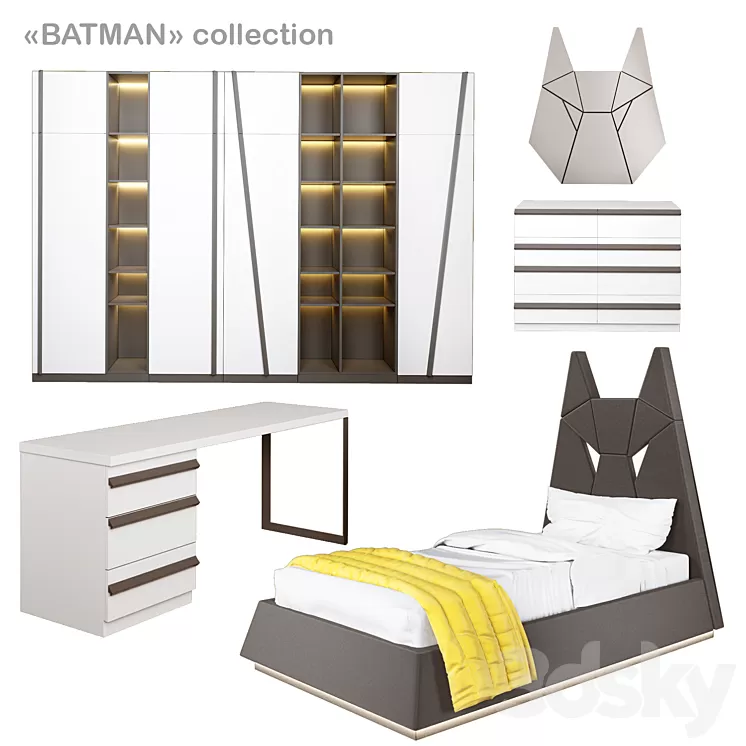 ARBUZOV_STUDIO BATMAN COLLECTION 3D Model