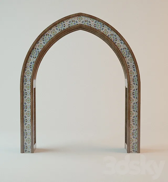 Arc marocain 3D Model