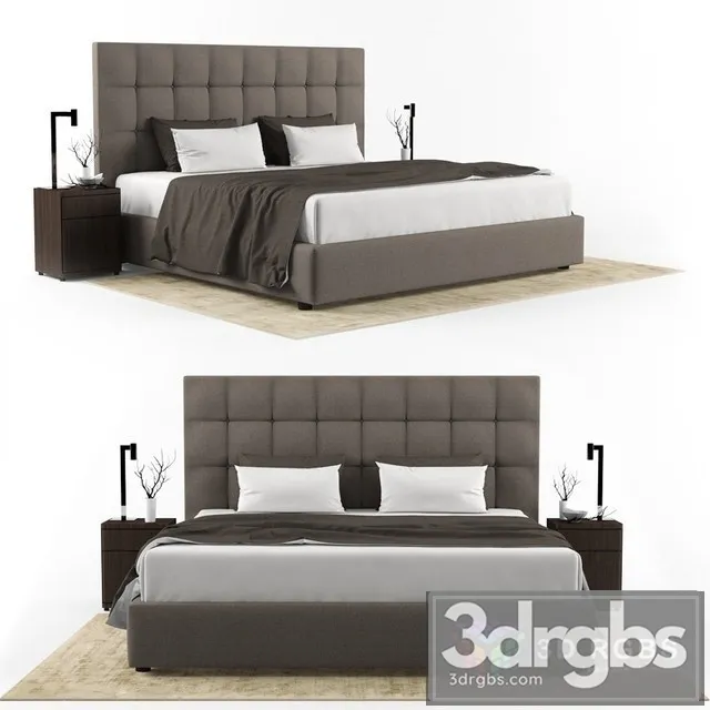 Arca Paolo Piva Bed 3D Model Free