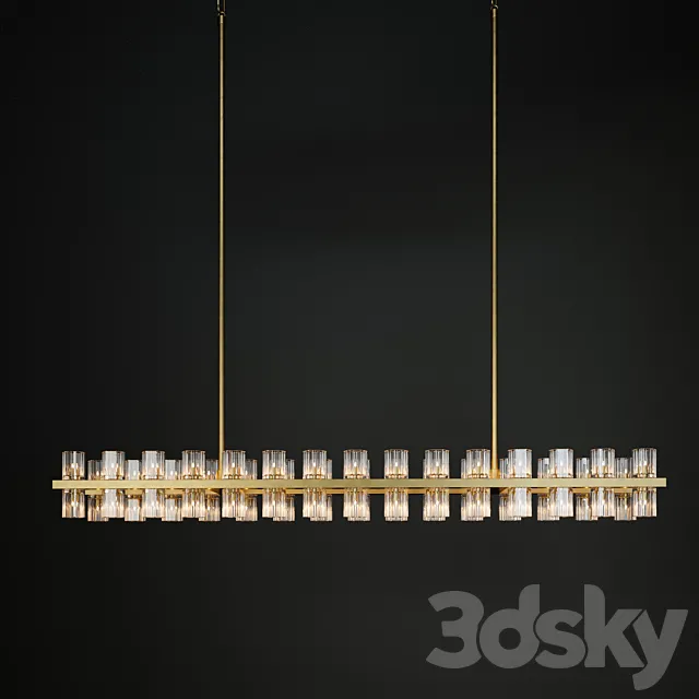 ARCACHON LINEAR CHANDELIER 3DModel
