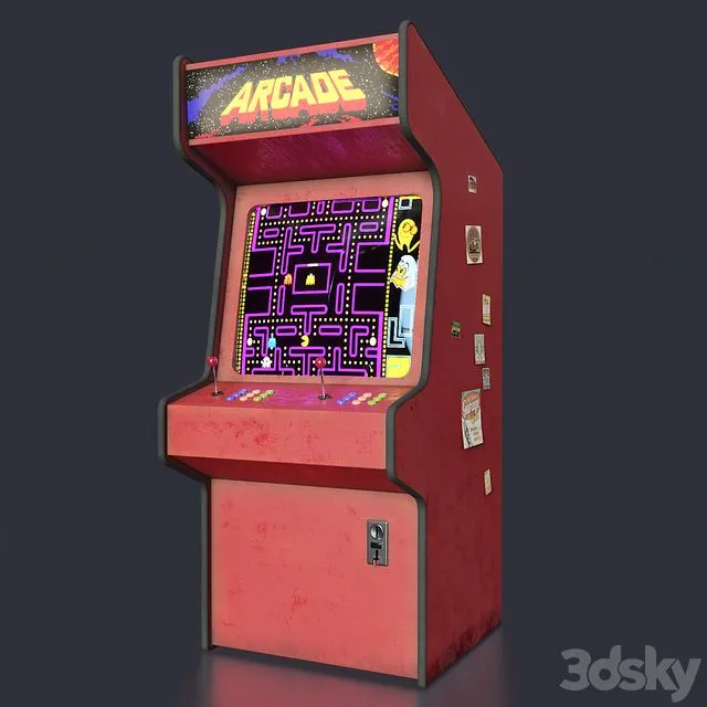 Arcade automatic 3D Model