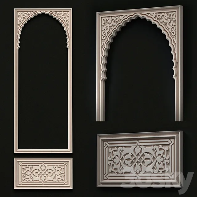 Arch in the Andalusian style 3DModel
