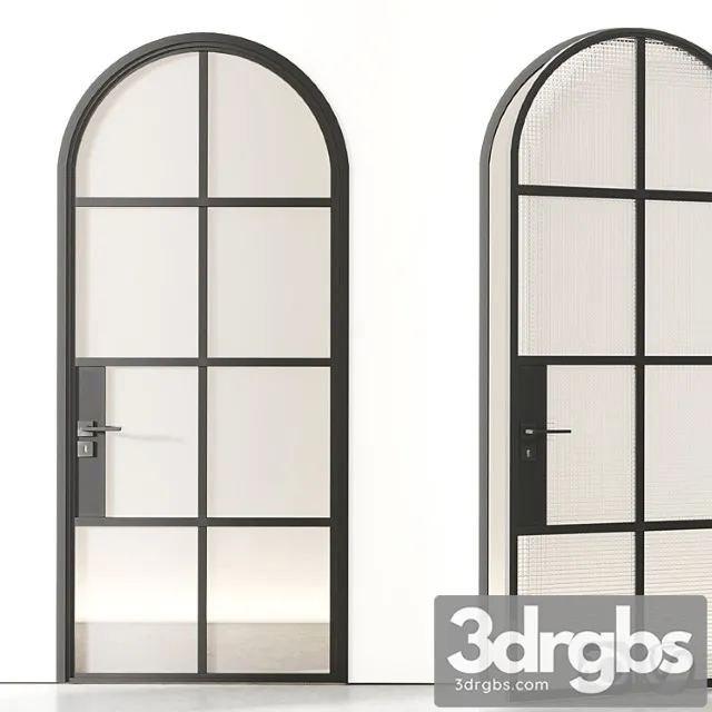 Arch Single Door 3D Model Free