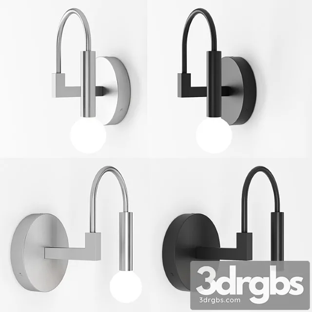 Arch wall sconce by dshop 3D Model Free