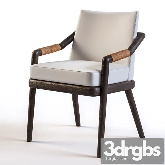 Archer Chair By Christian Liaigre 3D Model Free