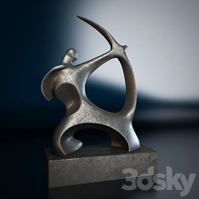 Archer - Statuette (Archer - statuette) 3D Model